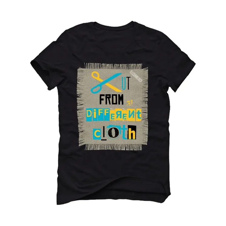 Air Jordan 5 “Aqua” Black T-Shirt (Cut from a different cloth)