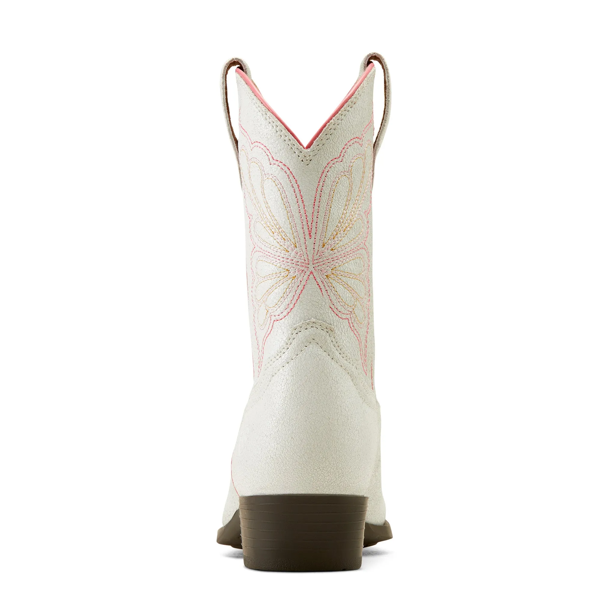 Ariat Girls Heritage Butterfly Ivory Boots