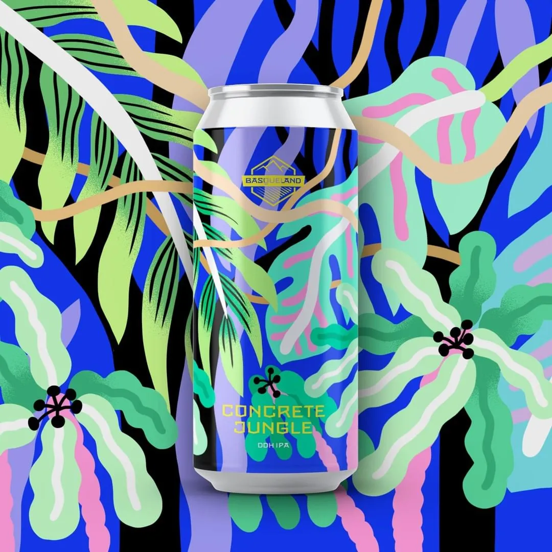 Basqueland Concrete Jungle Can 440ml