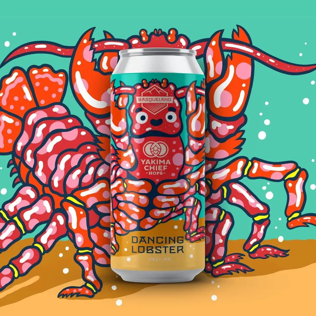 Basqueland Dancing Lobster Can 440ml　バスクランド ダンシング ロブスター