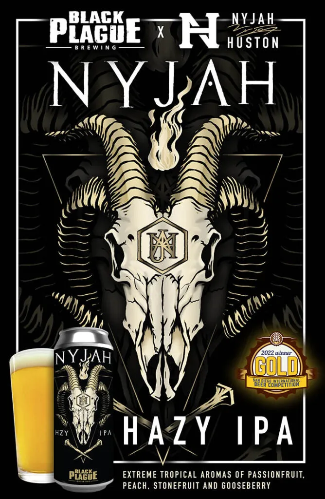 Black Plague Nyjah Can 473ml　ブラックプレイグ ナイジャ