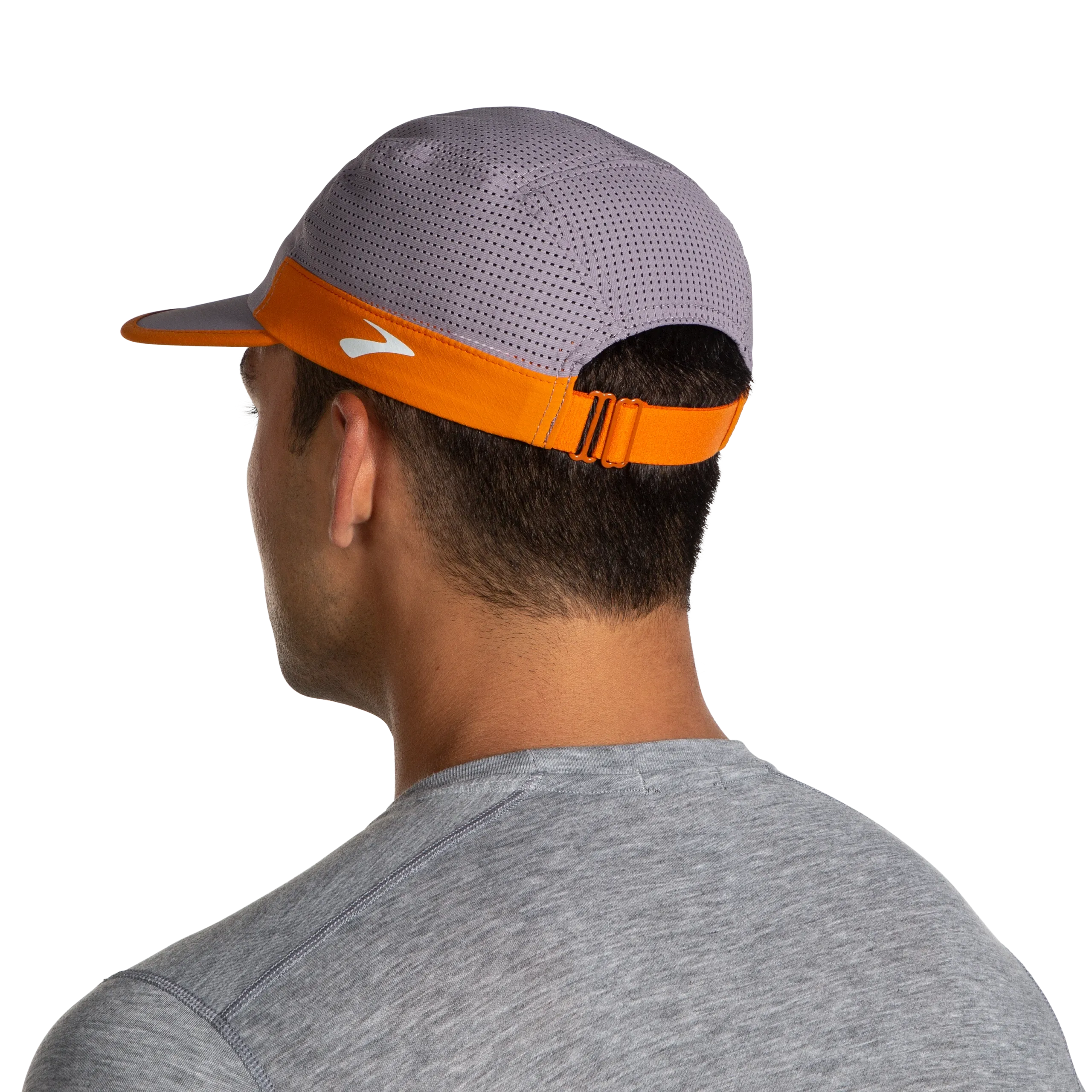Brooks | Propel Mesh Hat | Unisex | Frosted Lead/Paprika