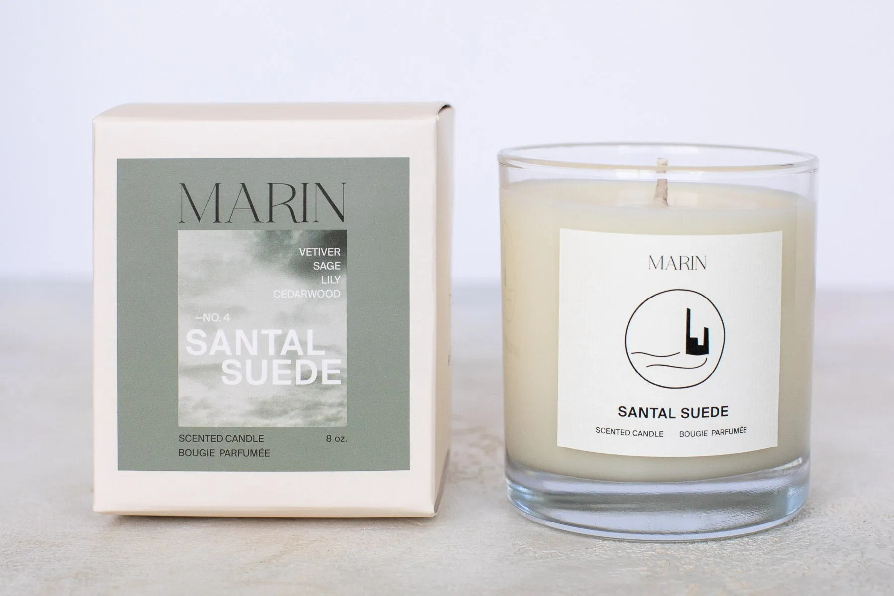 Candle Santal Suede