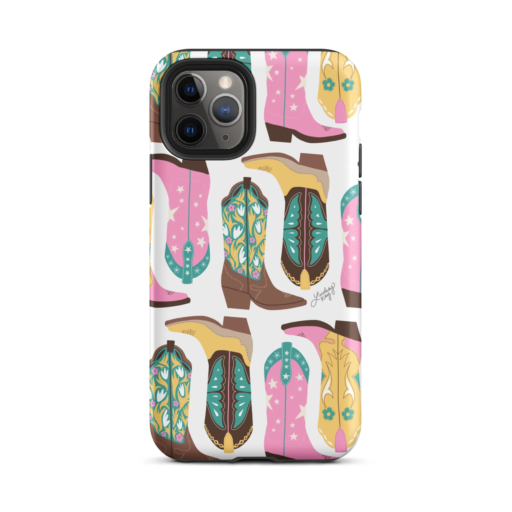Cowboy Boots Illustration - Tough Case for iPhone®