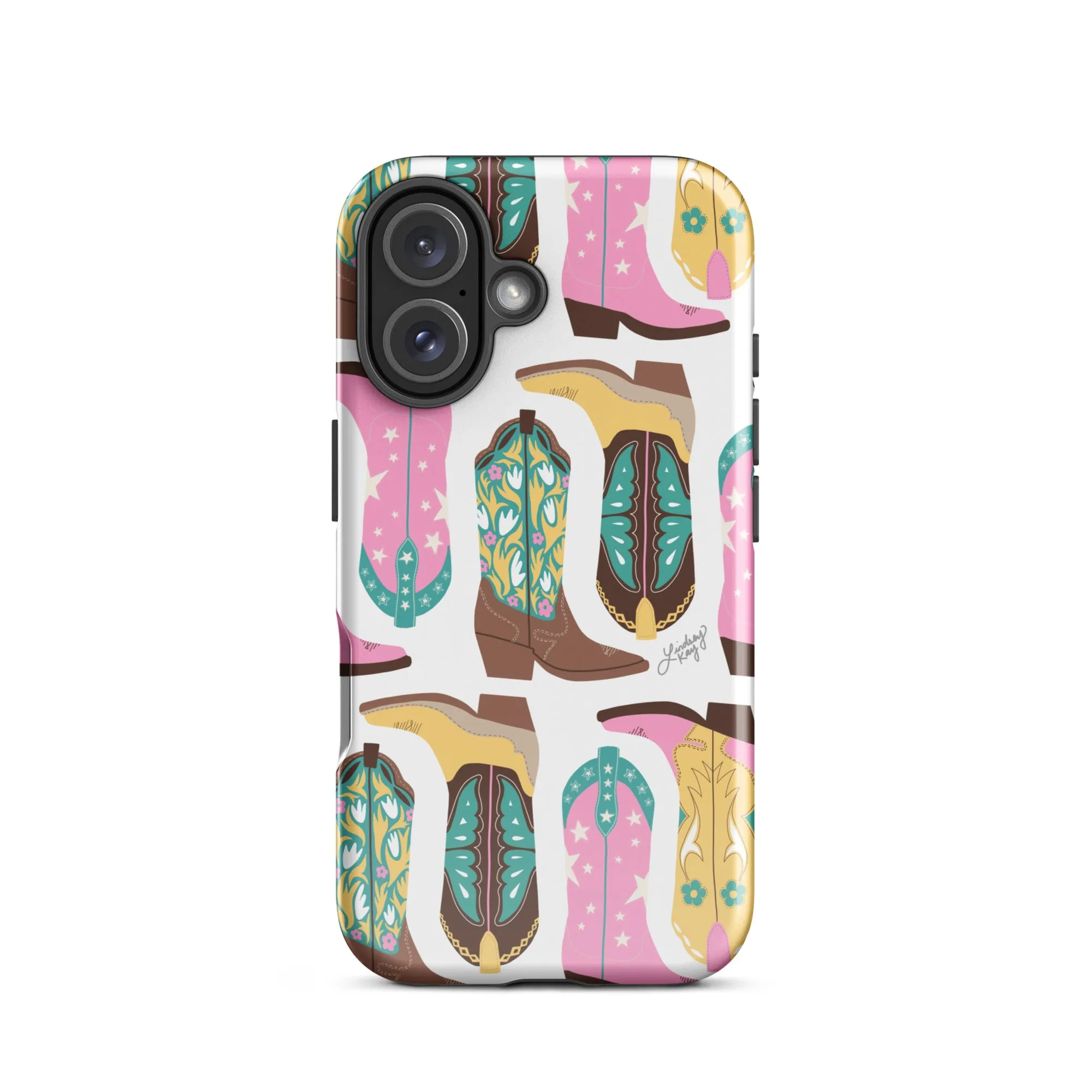 Cowboy Boots Illustration - Tough Case for iPhone®