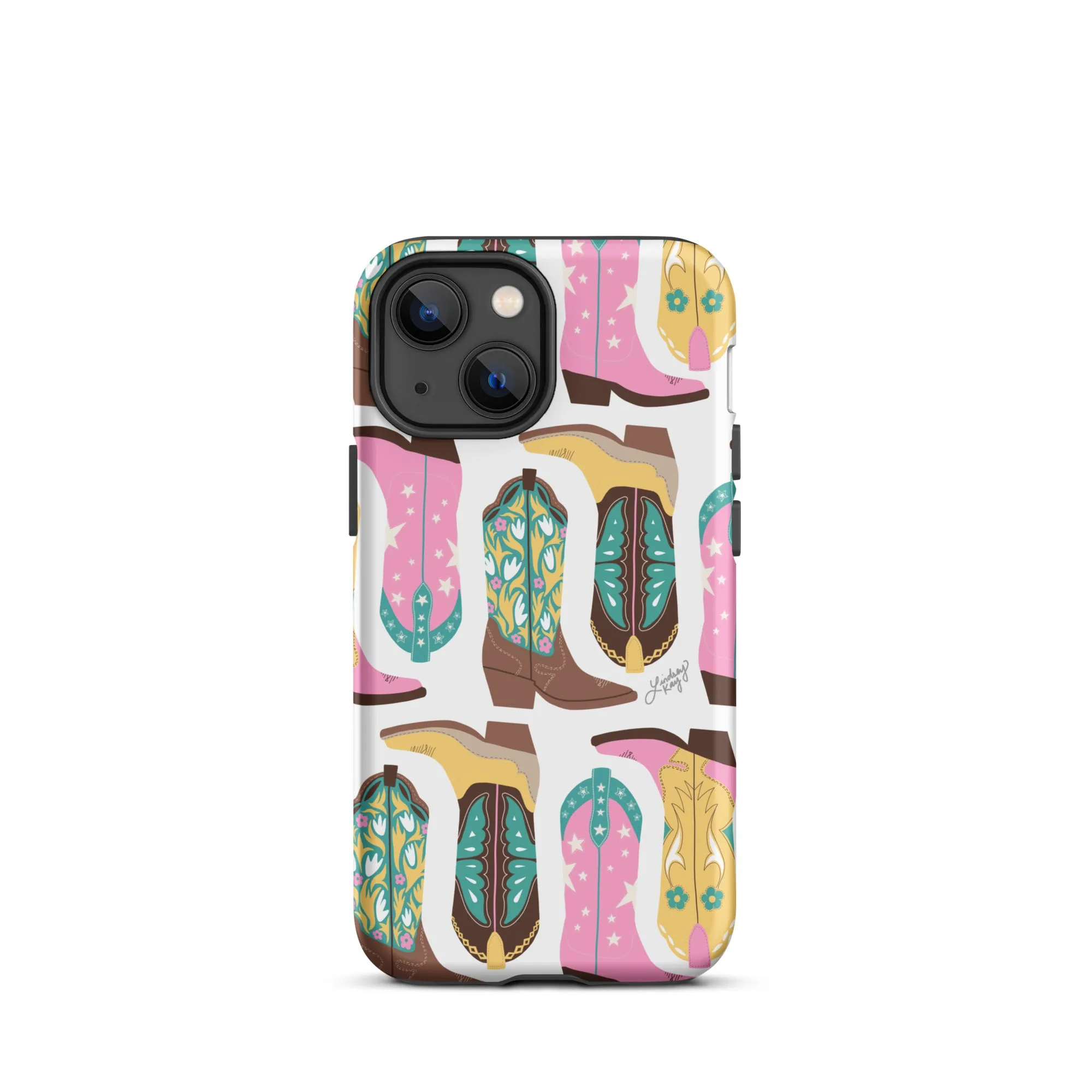 Cowboy Boots Illustration - Tough Case for iPhone®
