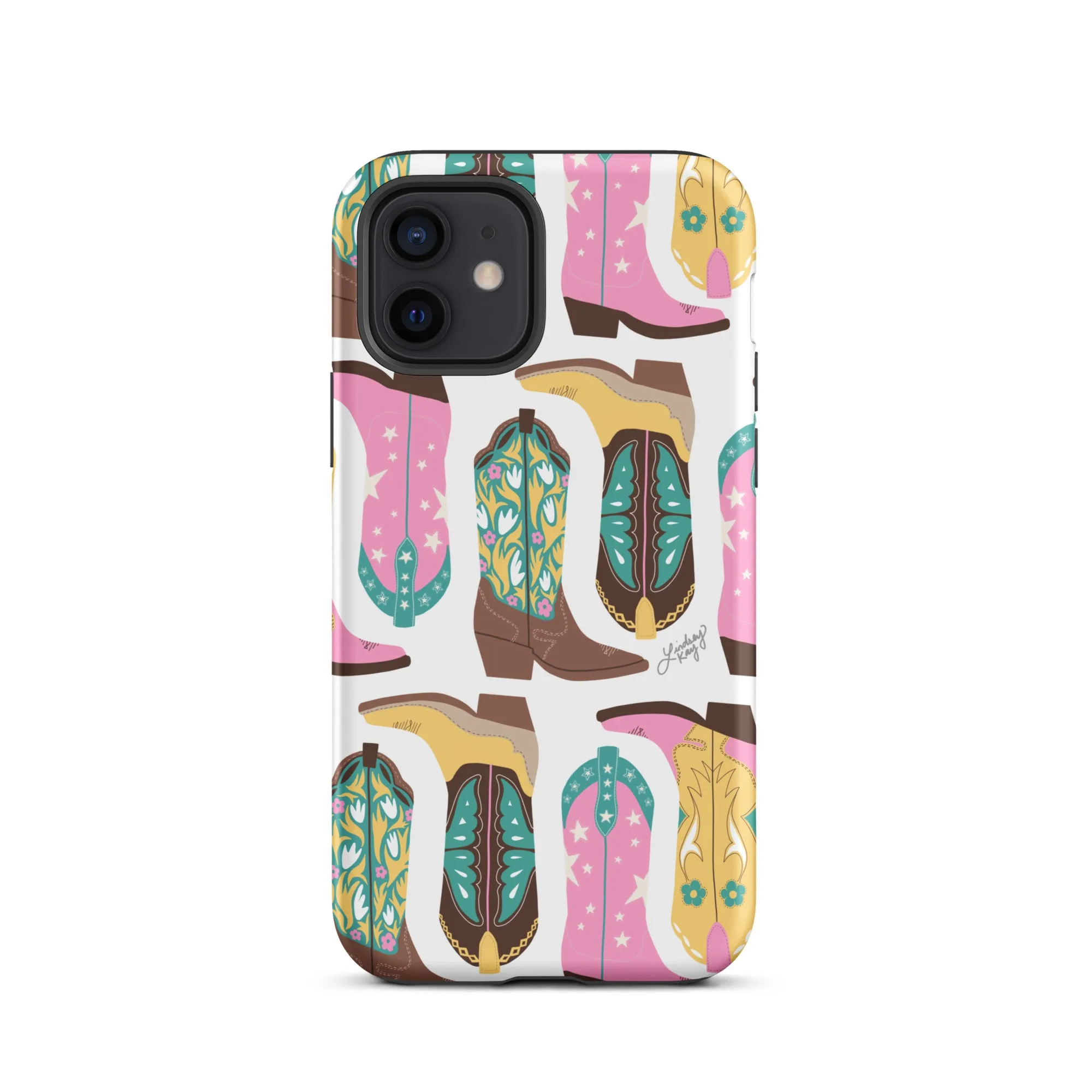 Cowboy Boots Illustration - Tough Case for iPhone®