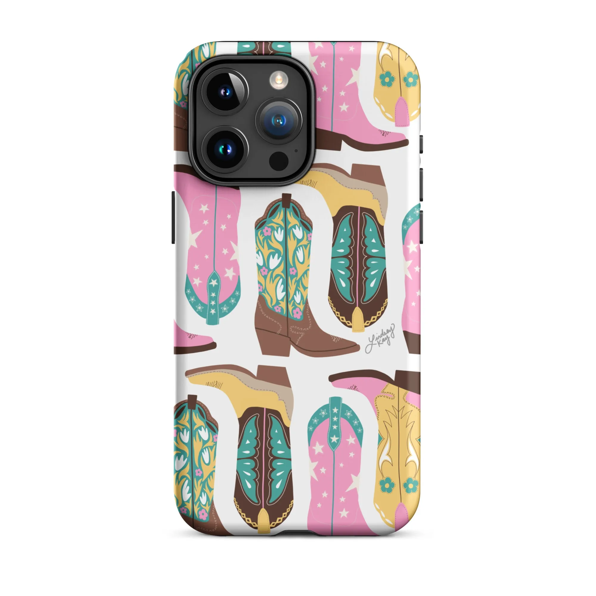 Cowboy Boots Illustration - Tough Case for iPhone®