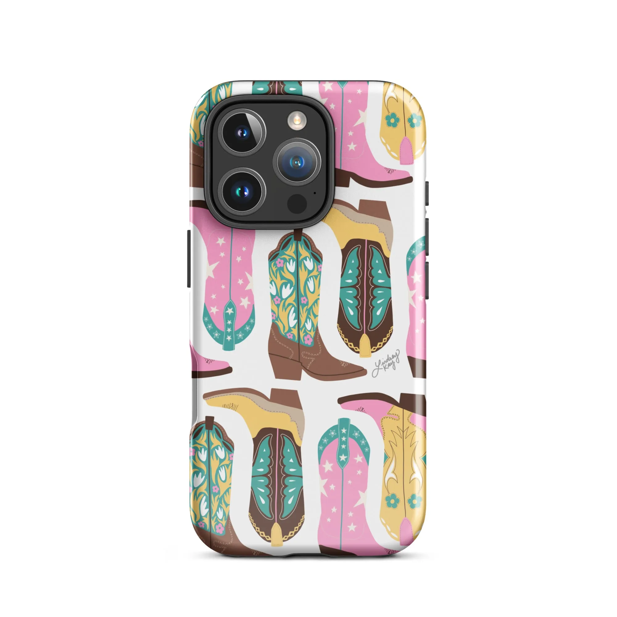 Cowboy Boots Illustration - Tough Case for iPhone®