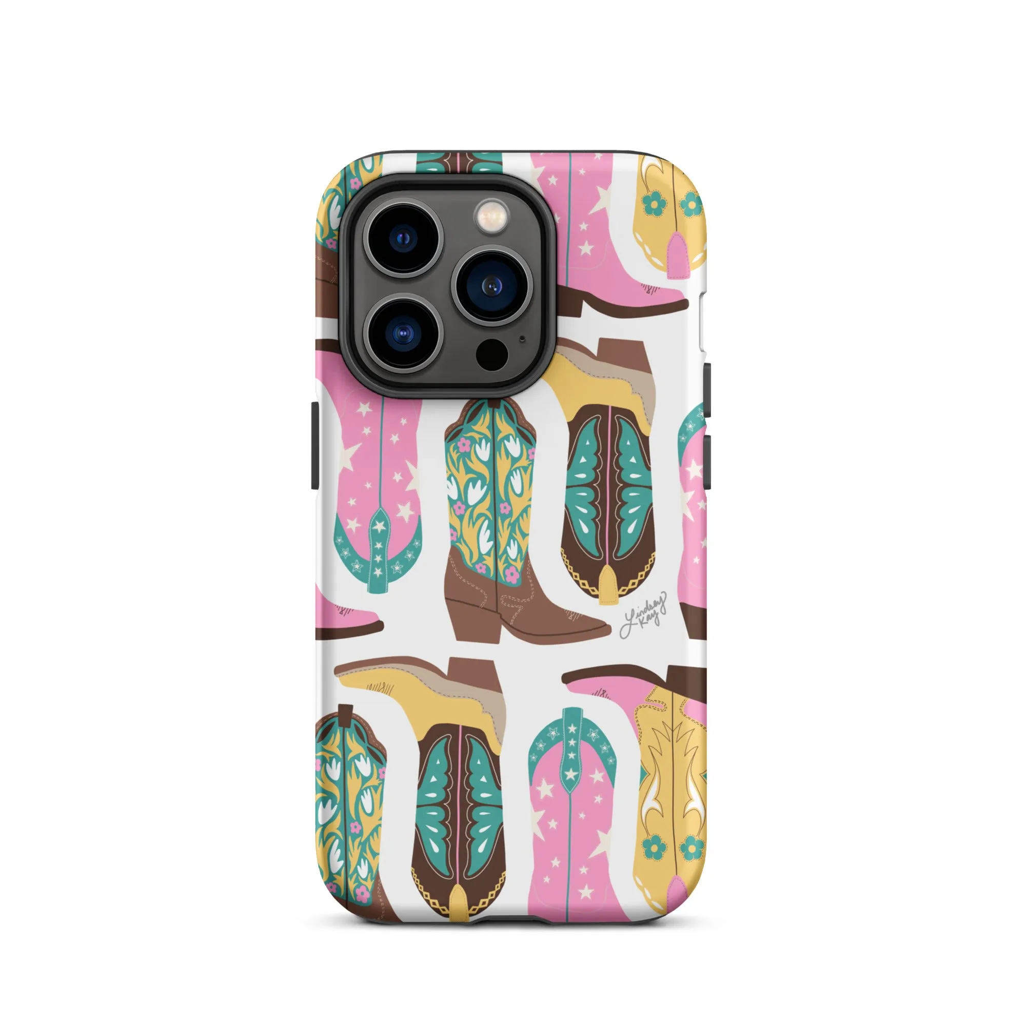 Cowboy Boots Illustration - Tough Case for iPhone®
