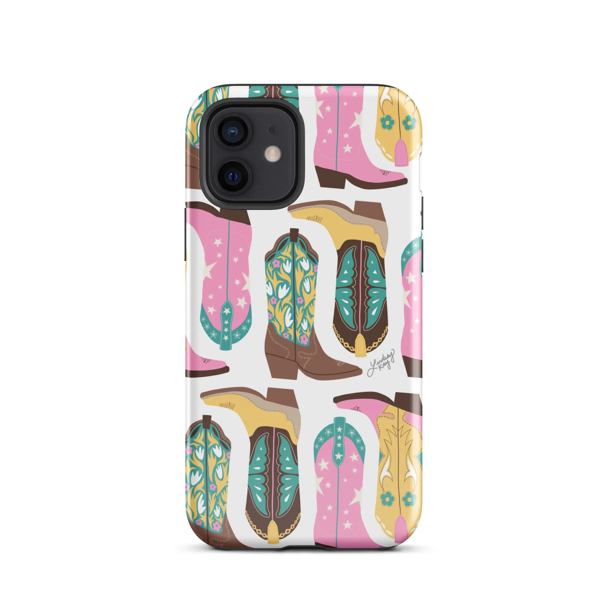 Cowboy Boots Illustration - Tough Case for iPhone®