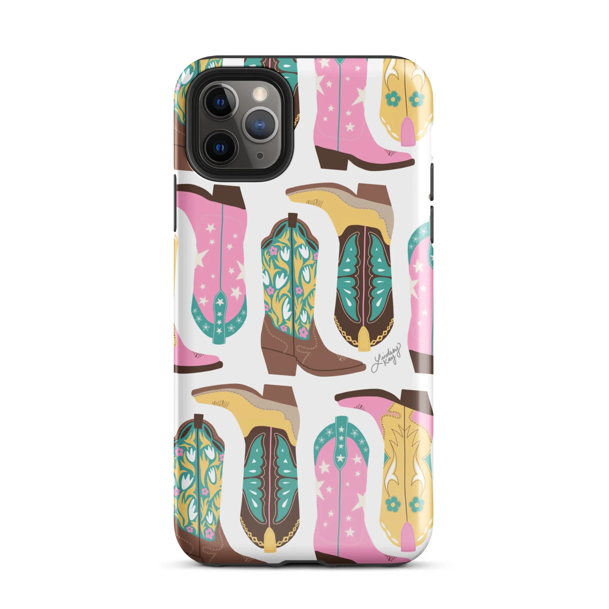 Cowboy Boots Illustration - Tough Case for iPhone®