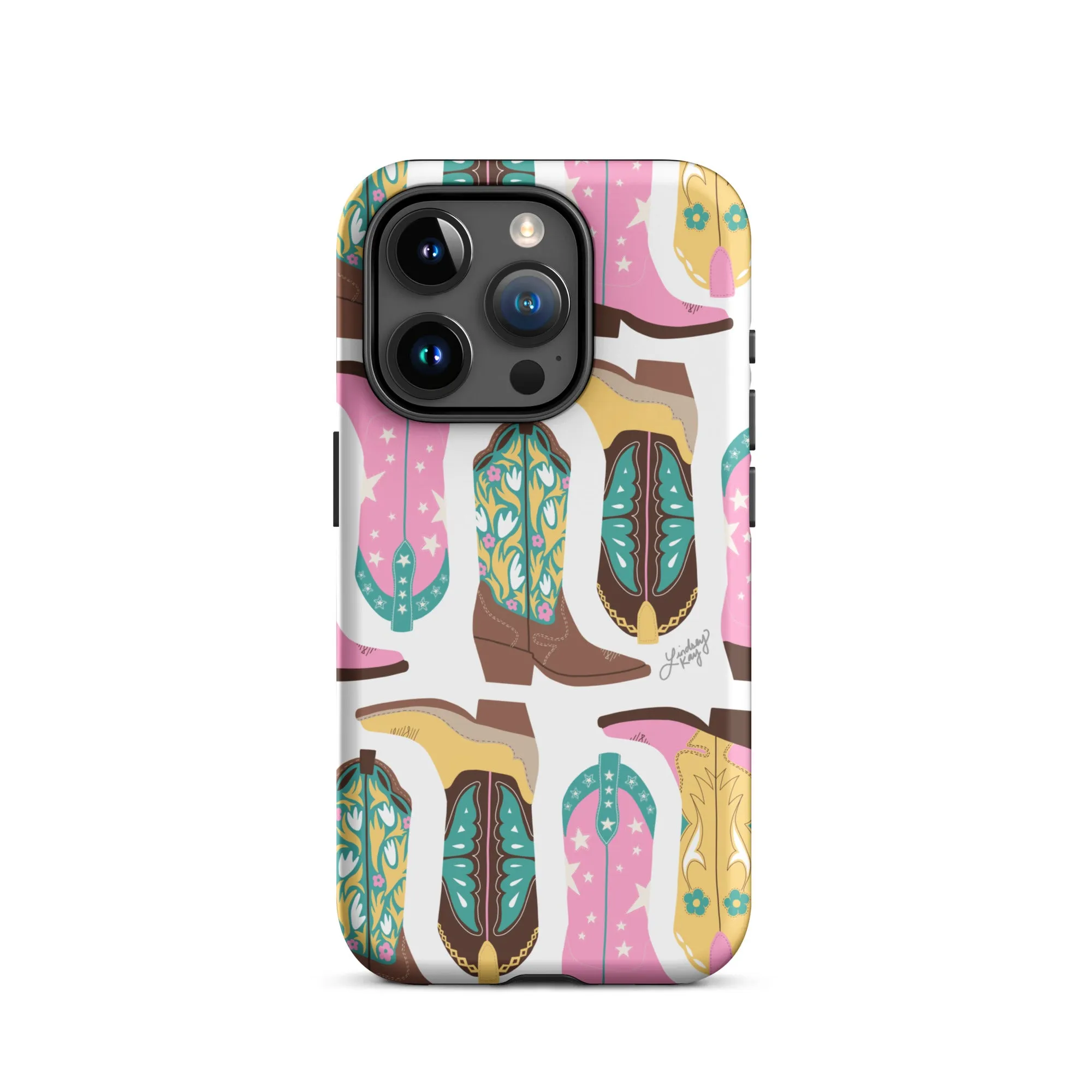 Cowboy Boots Illustration - Tough Case for iPhone®