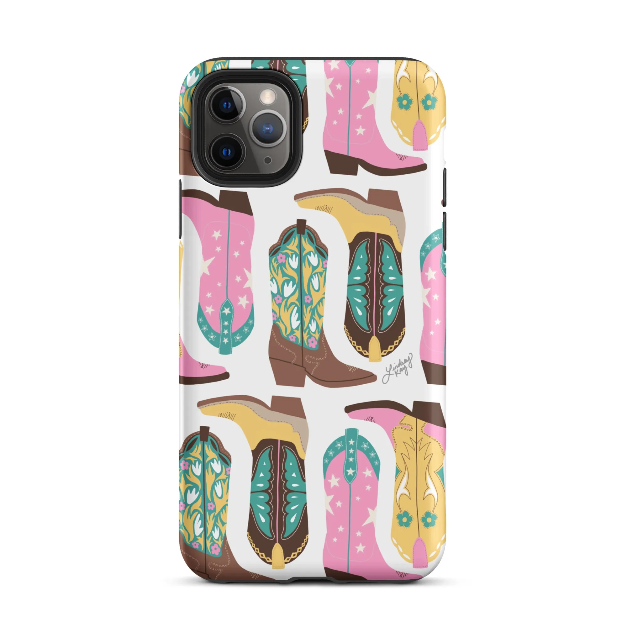 Cowboy Boots Illustration - Tough Case for iPhone®