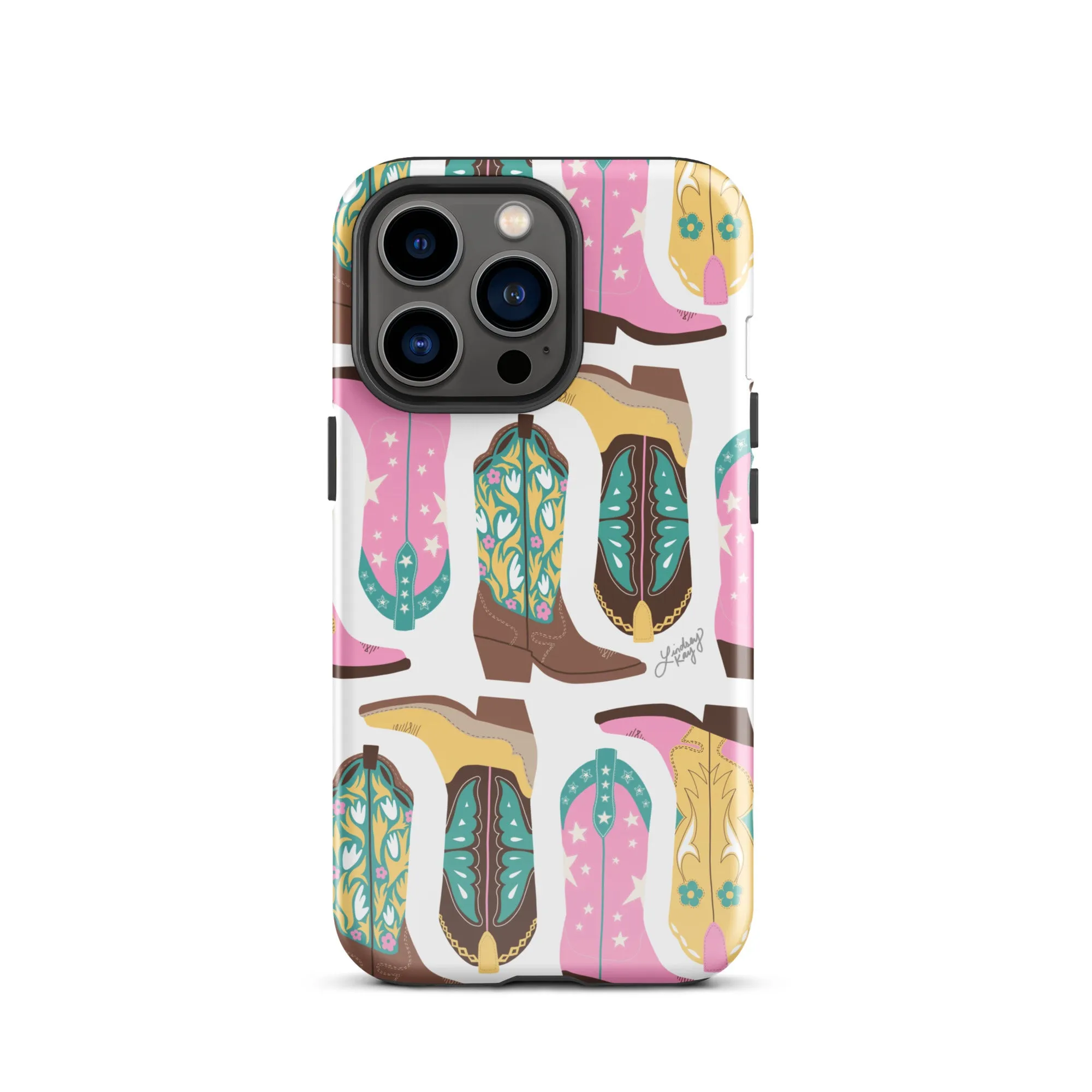Cowboy Boots Illustration - Tough Case for iPhone®