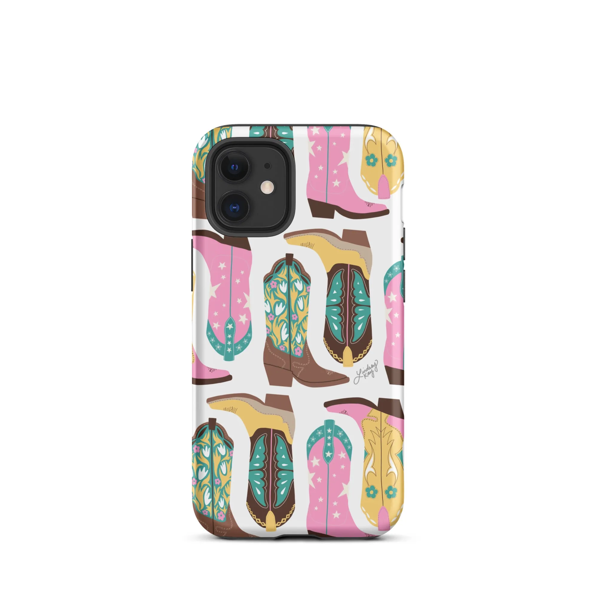 Cowboy Boots Illustration - Tough Case for iPhone®