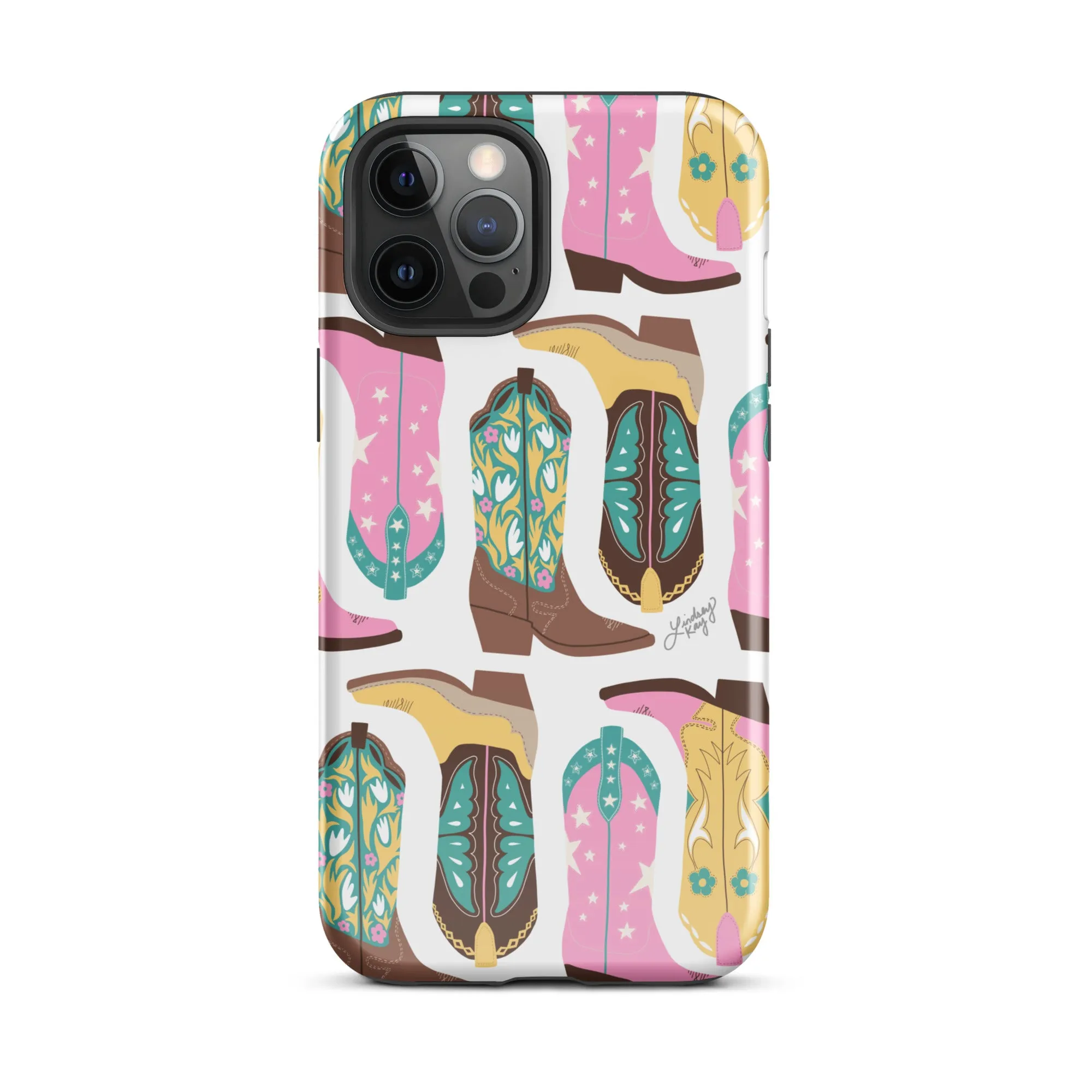 Cowboy Boots Illustration - Tough Case for iPhone®