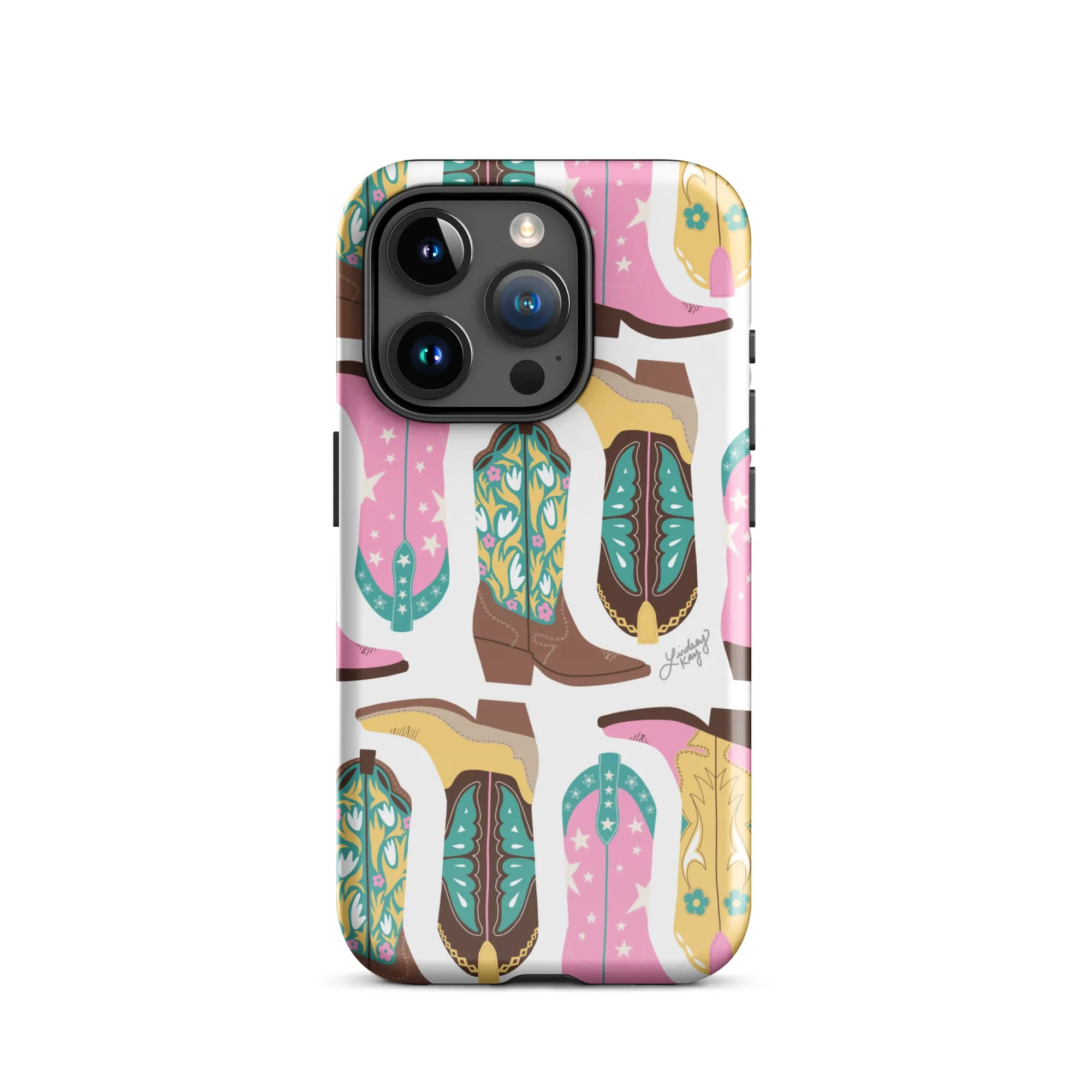Cowboy Boots Illustration - Tough Case for iPhone®