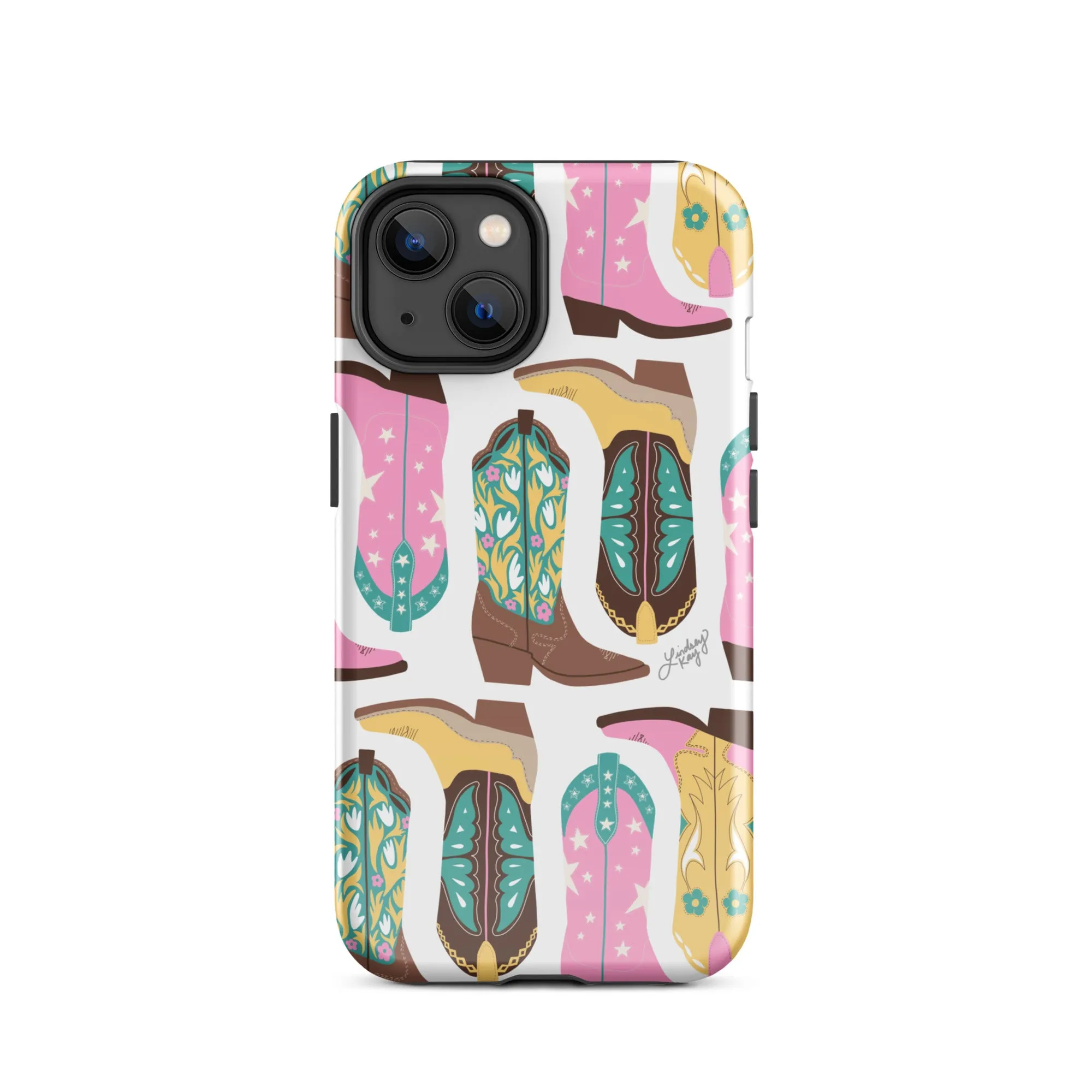 Cowboy Boots Illustration - Tough Case for iPhone®