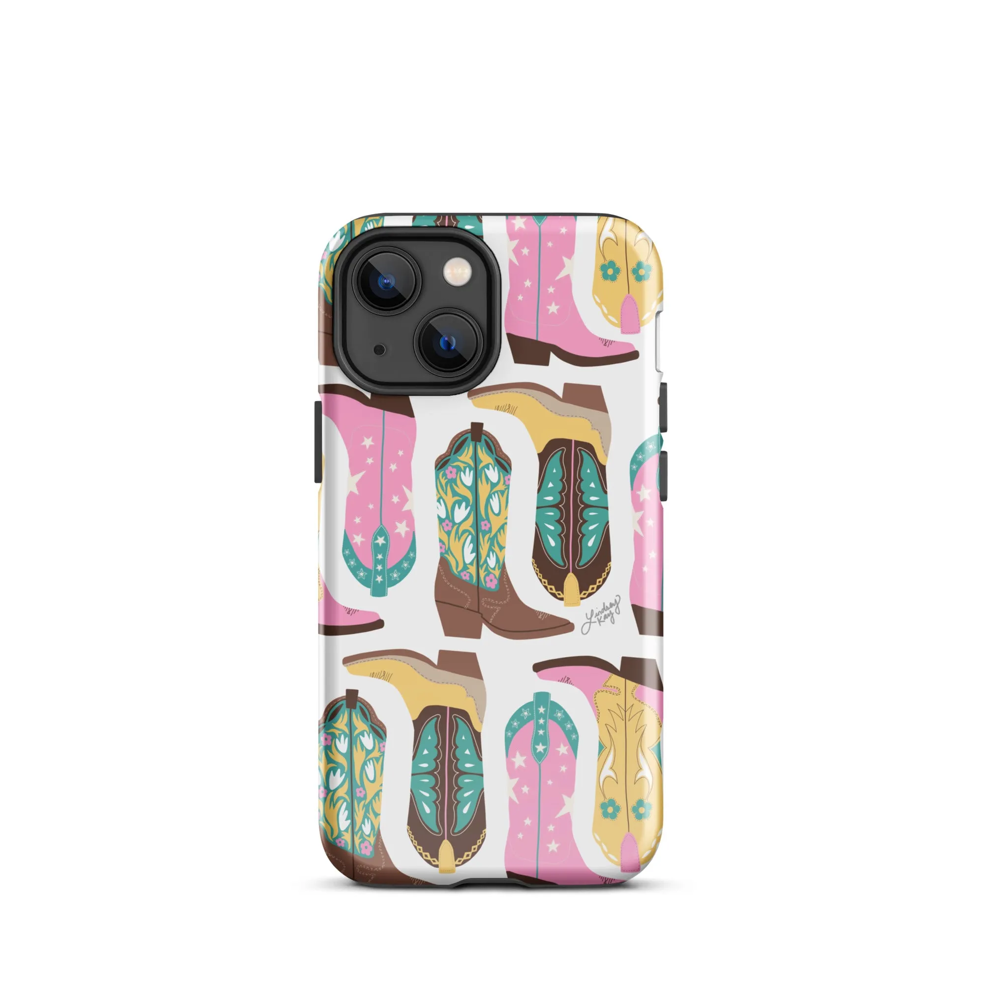 Cowboy Boots Illustration - Tough Case for iPhone®