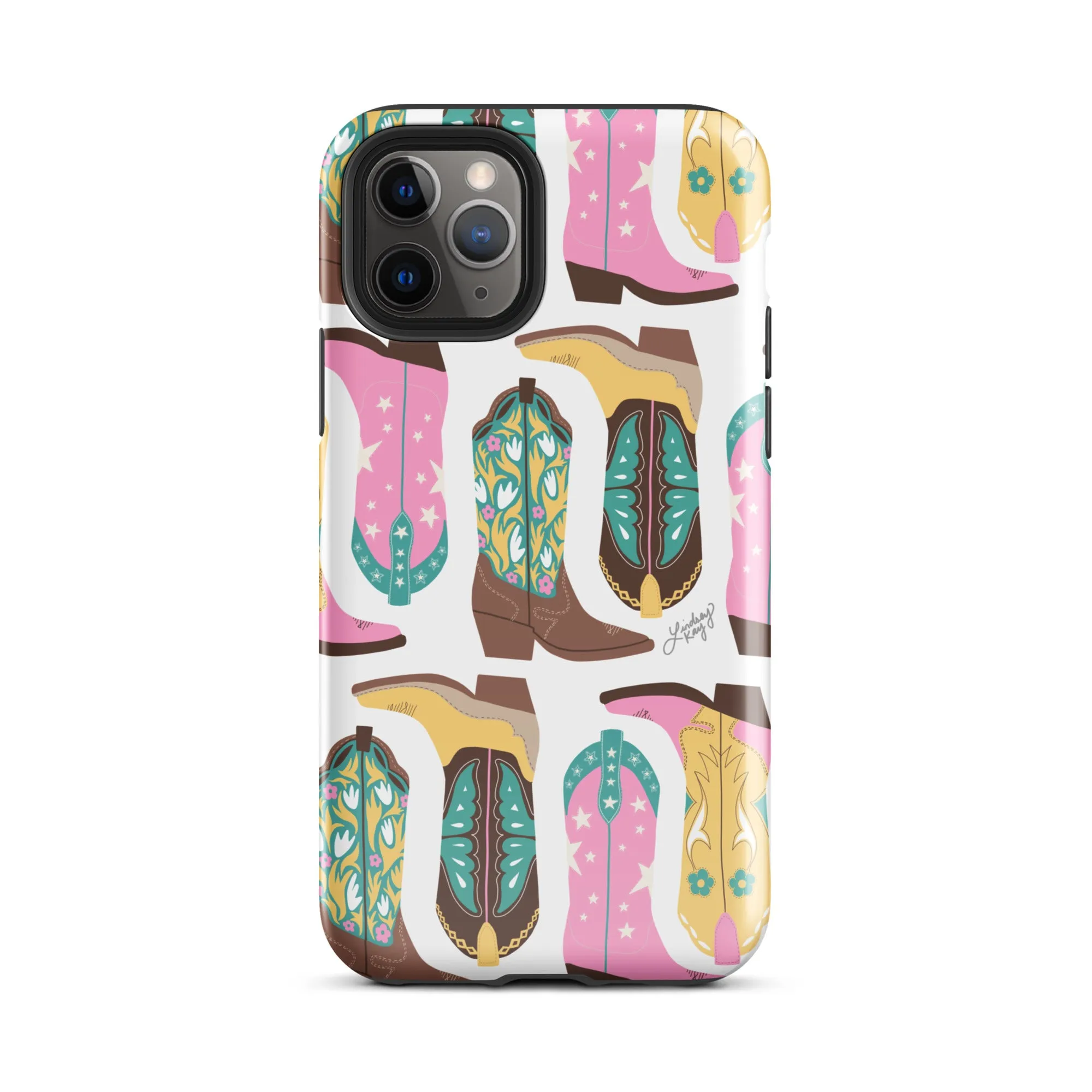 Cowboy Boots Illustration - Tough Case for iPhone®