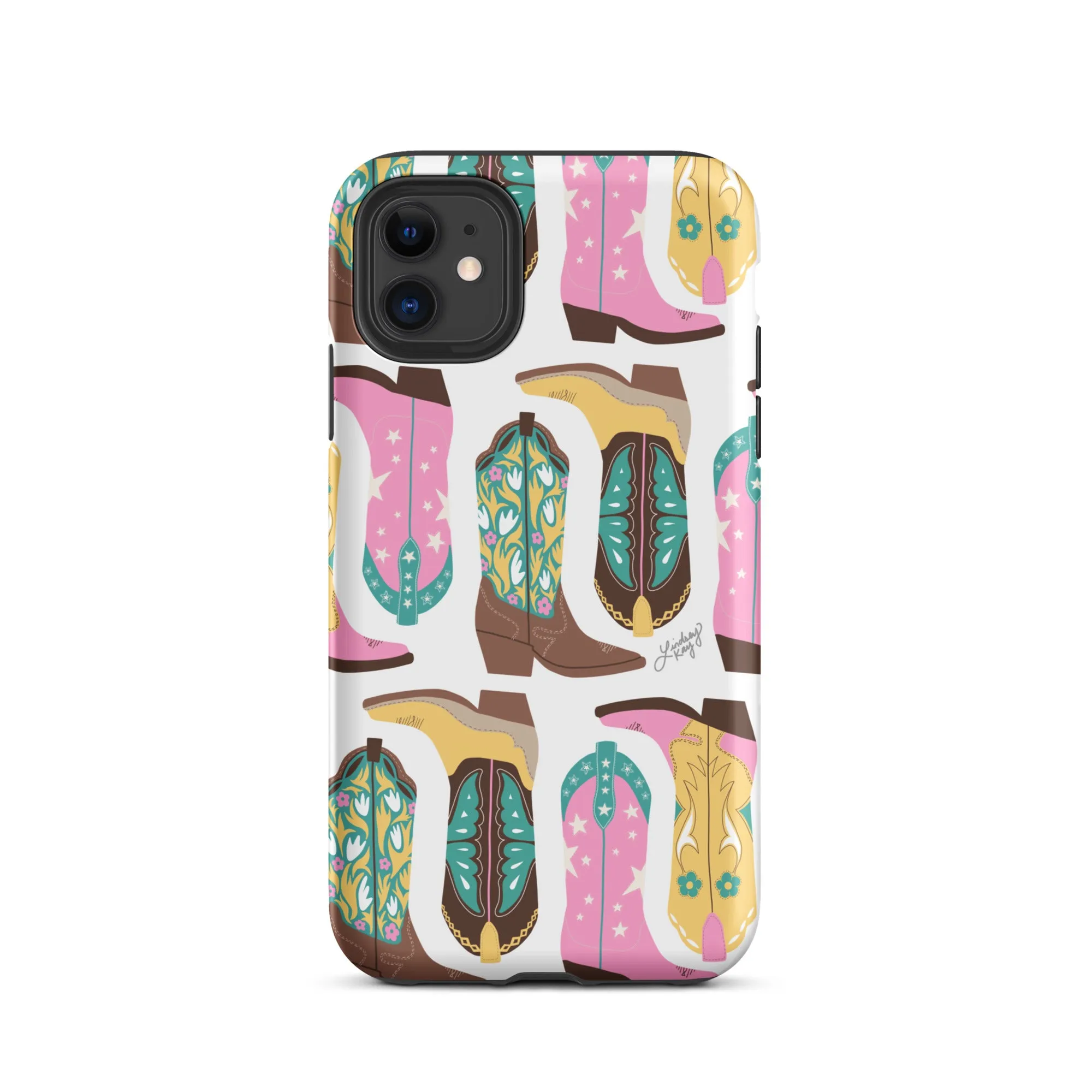 Cowboy Boots Illustration - Tough Case for iPhone®