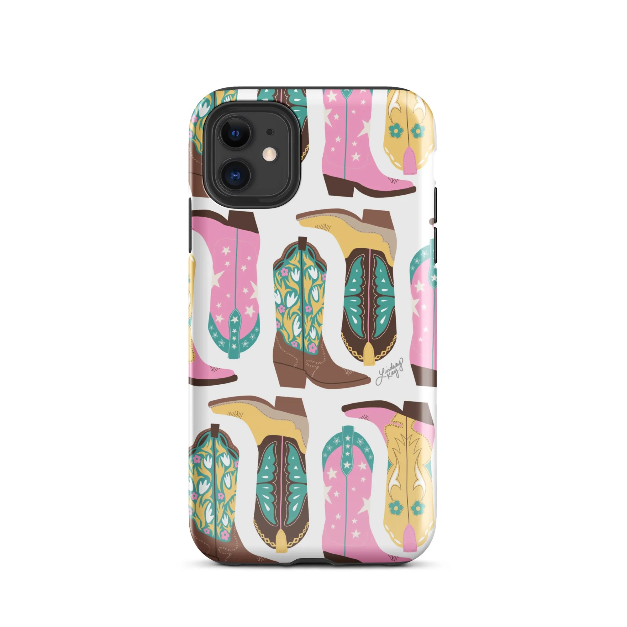 Cowboy Boots Illustration - Tough Case for iPhone®