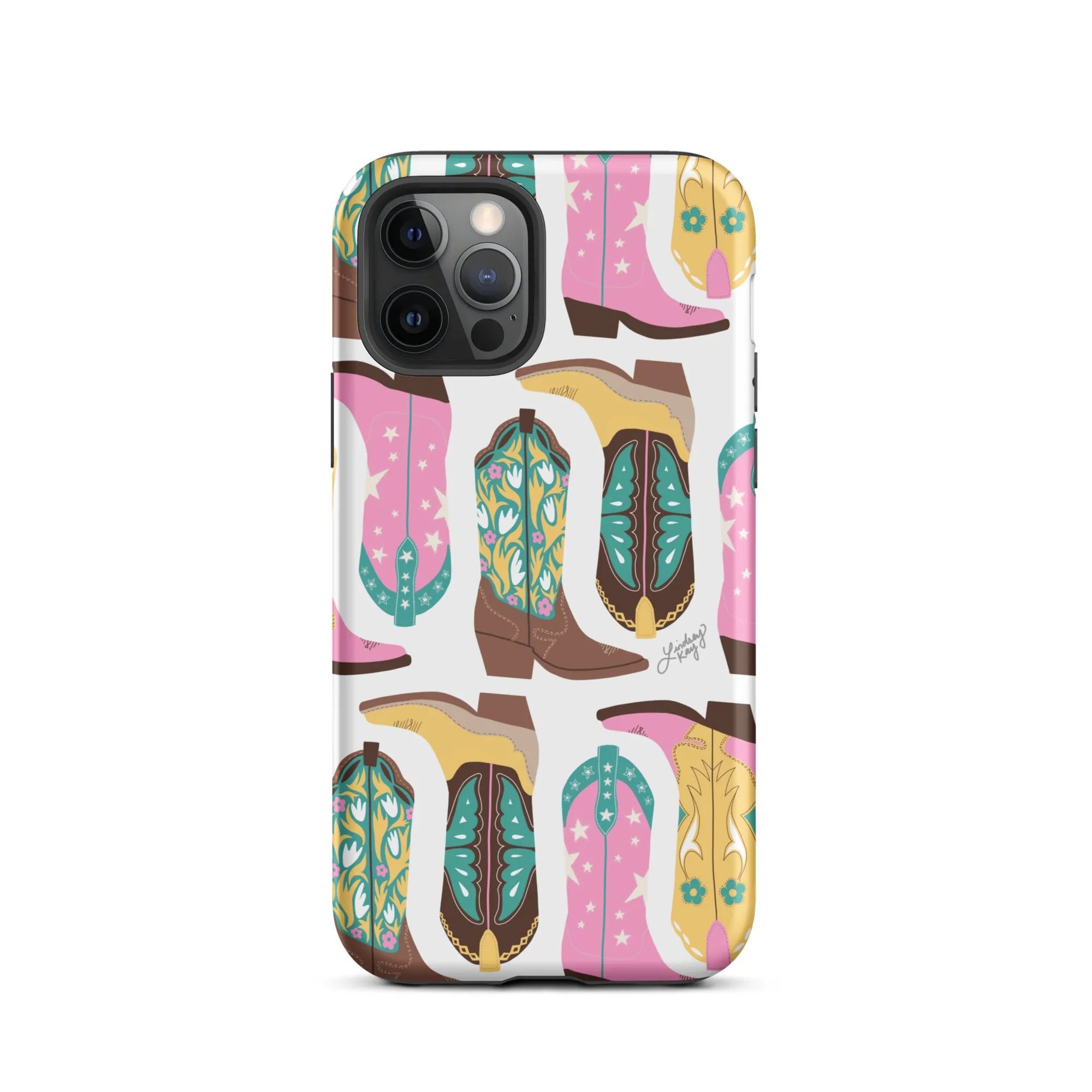 Cowboy Boots Illustration - Tough Case for iPhone®