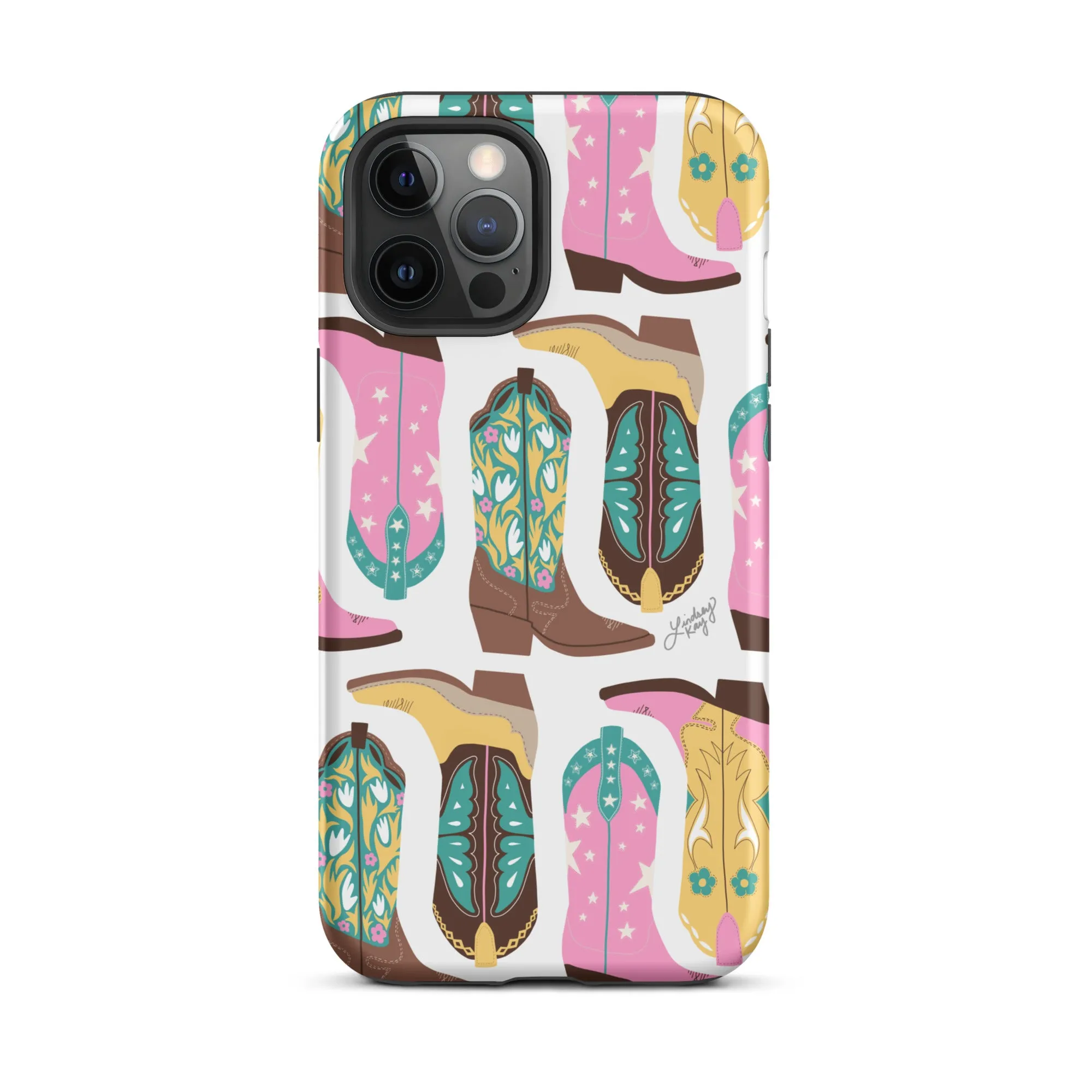Cowboy Boots Illustration - Tough Case for iPhone®