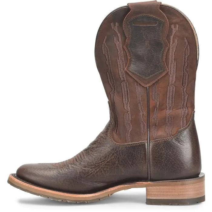 Double H Men's Beryl Dark Brown Roper Toe Western Boots DH7032