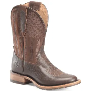 Double H Men's Beryl Dark Brown Roper Toe Western Boots DH7032