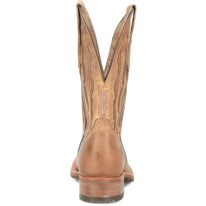 Double H Men's Covada Medium Brown Square Toe Western Boots DH7033