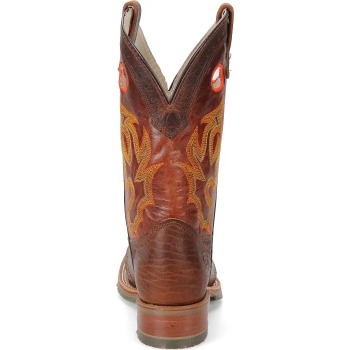 Double H Men's Mickey Brown Square Toe Western Boots DH4400