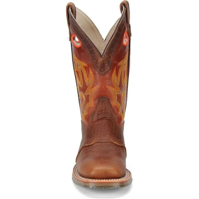 Double H Men's Mickey Brown Square Toe Western Boots DH4400