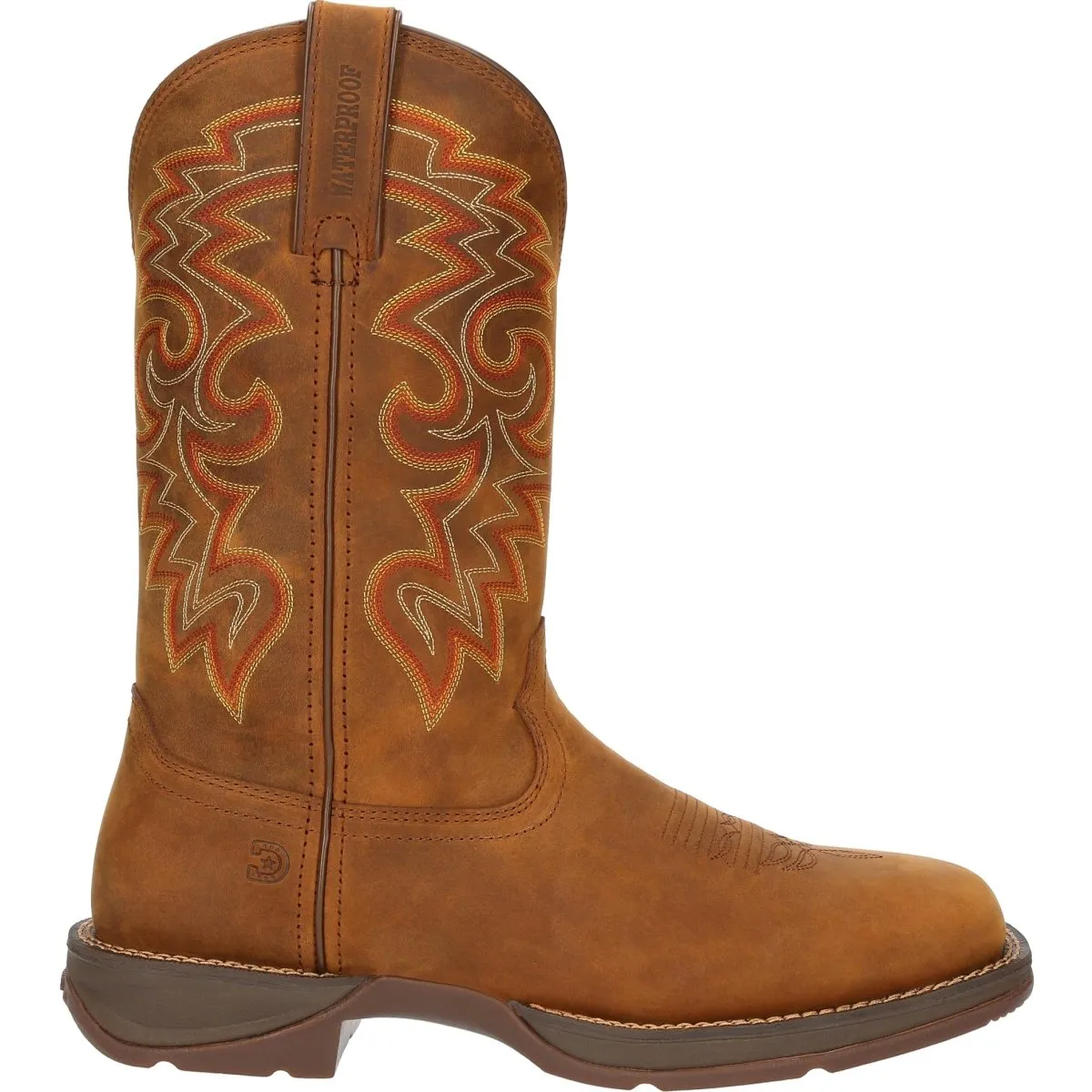 Durango Rebel Men's Western 12" Pull-on Work Boots Ddb0428 Ddb0361 In Russet