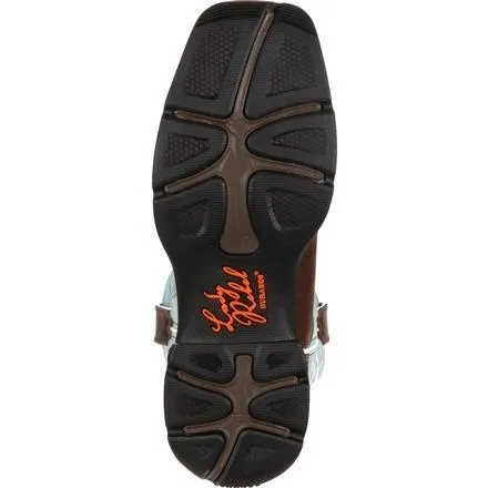 Durango Women's Powder N' Lace Square Toe Cowboy Boots RD3471