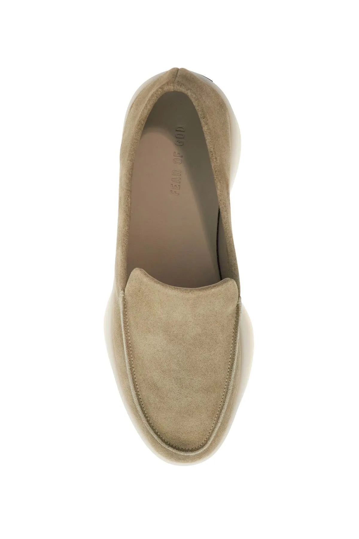 FEAR OF GOD Suede Leather Moccasins for Men - Fall/Winter 2024