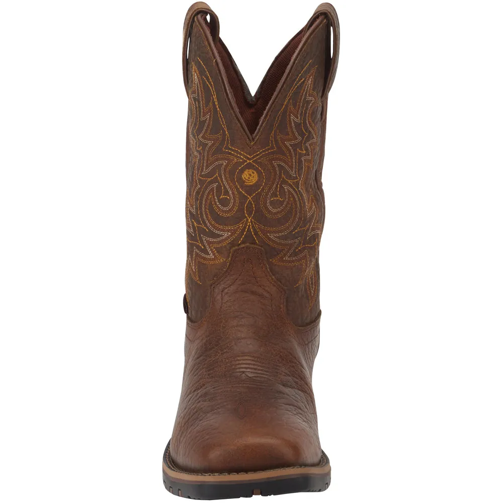 Fireman Square Toe Cowboy Boots