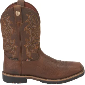 Fireman Square Toe Cowboy Boots
