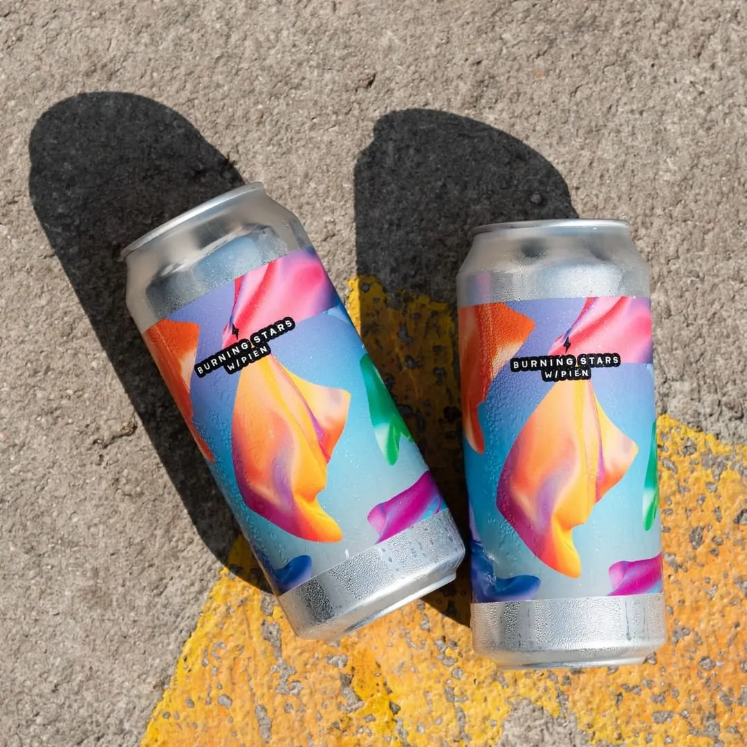 Garage Beer BURNING STARS Can 440ml　ガラージ ビア バーニング スターズ