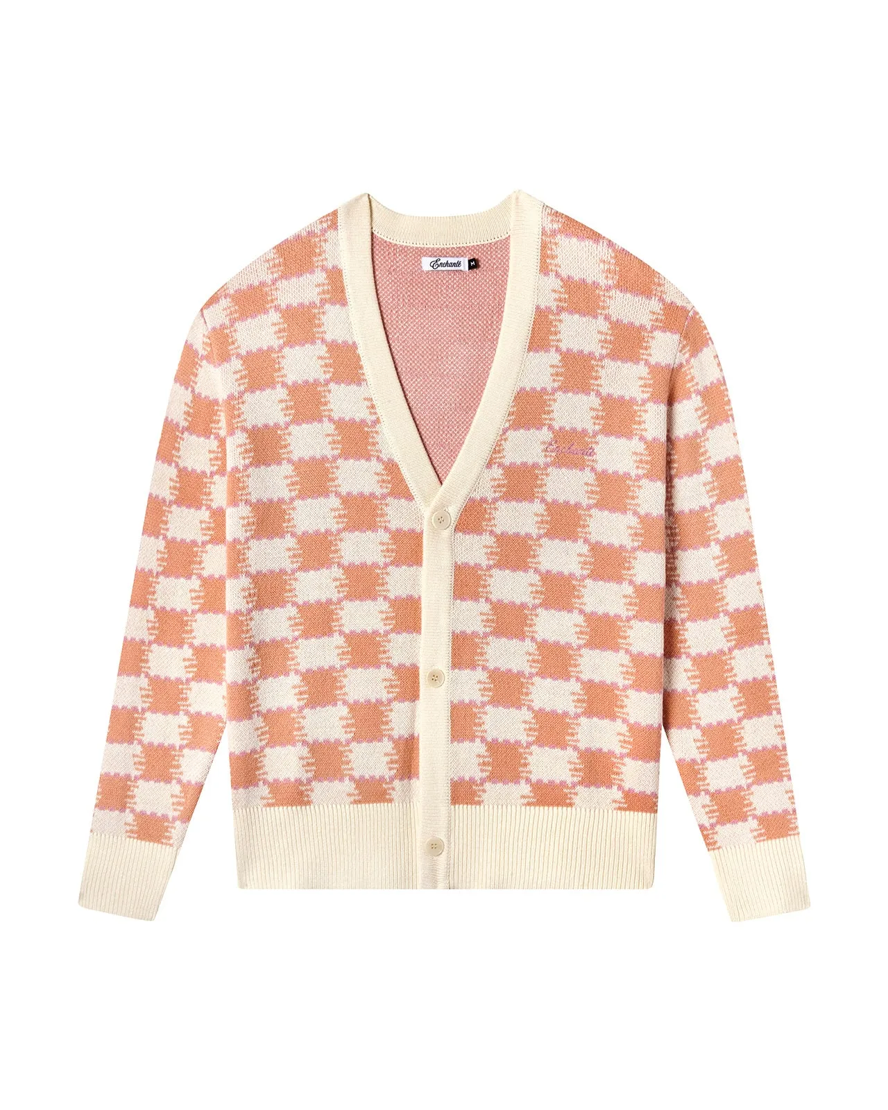 Hazy Checker Cardigan