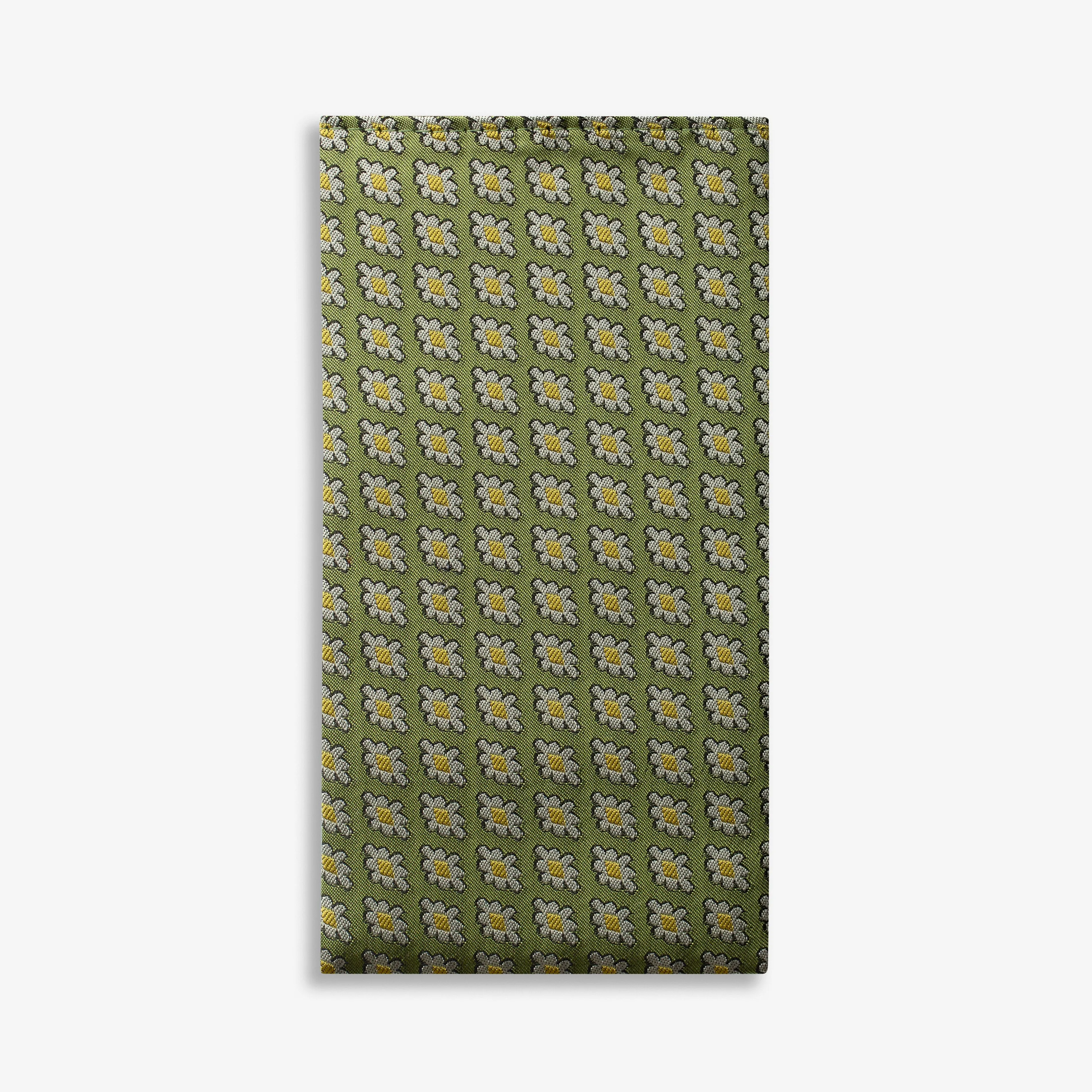 Hazy Daisy Pocket Square