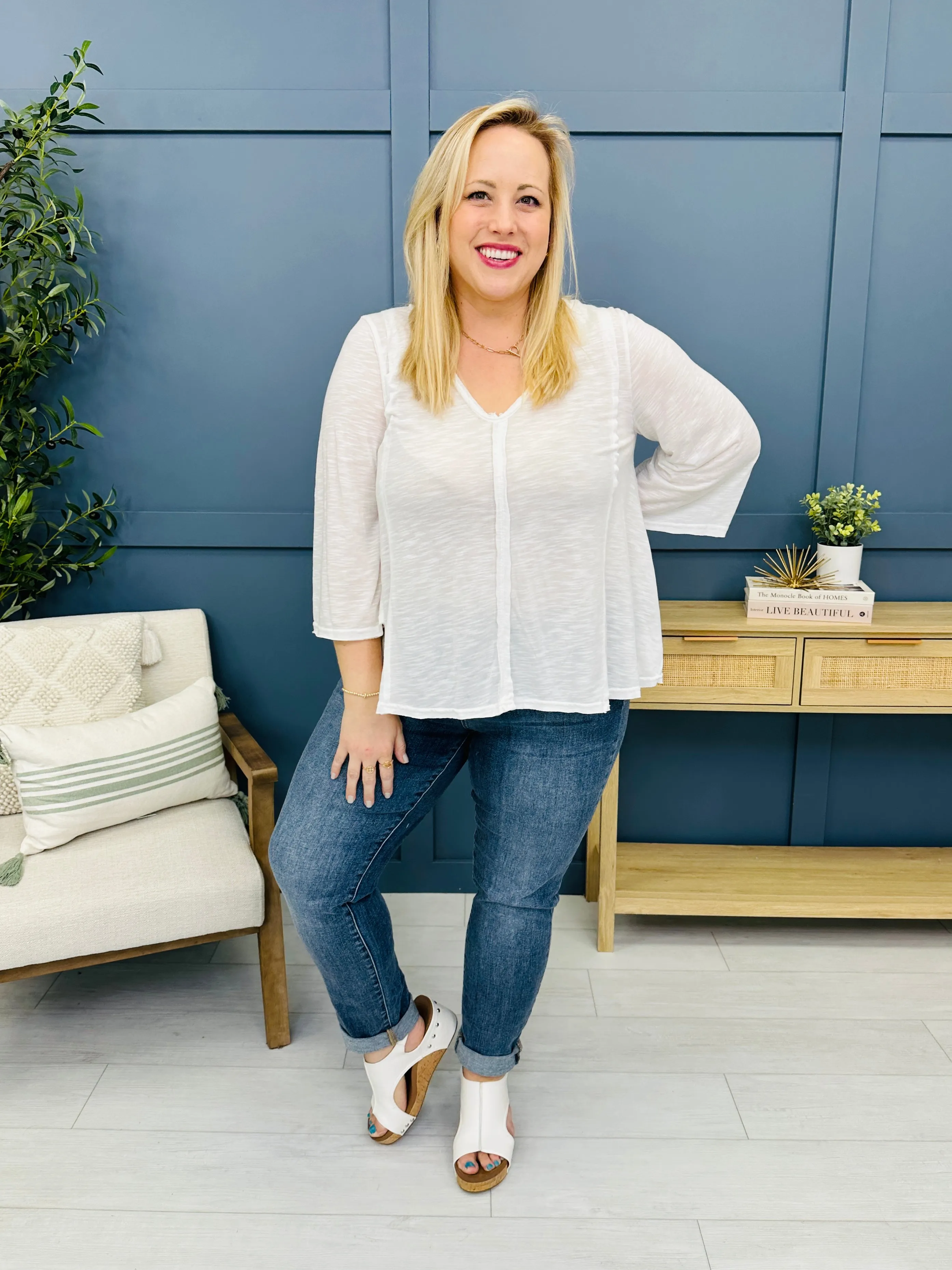 Judy Blue Instant Classic Slim Fit Jeans in Reg/Curvy