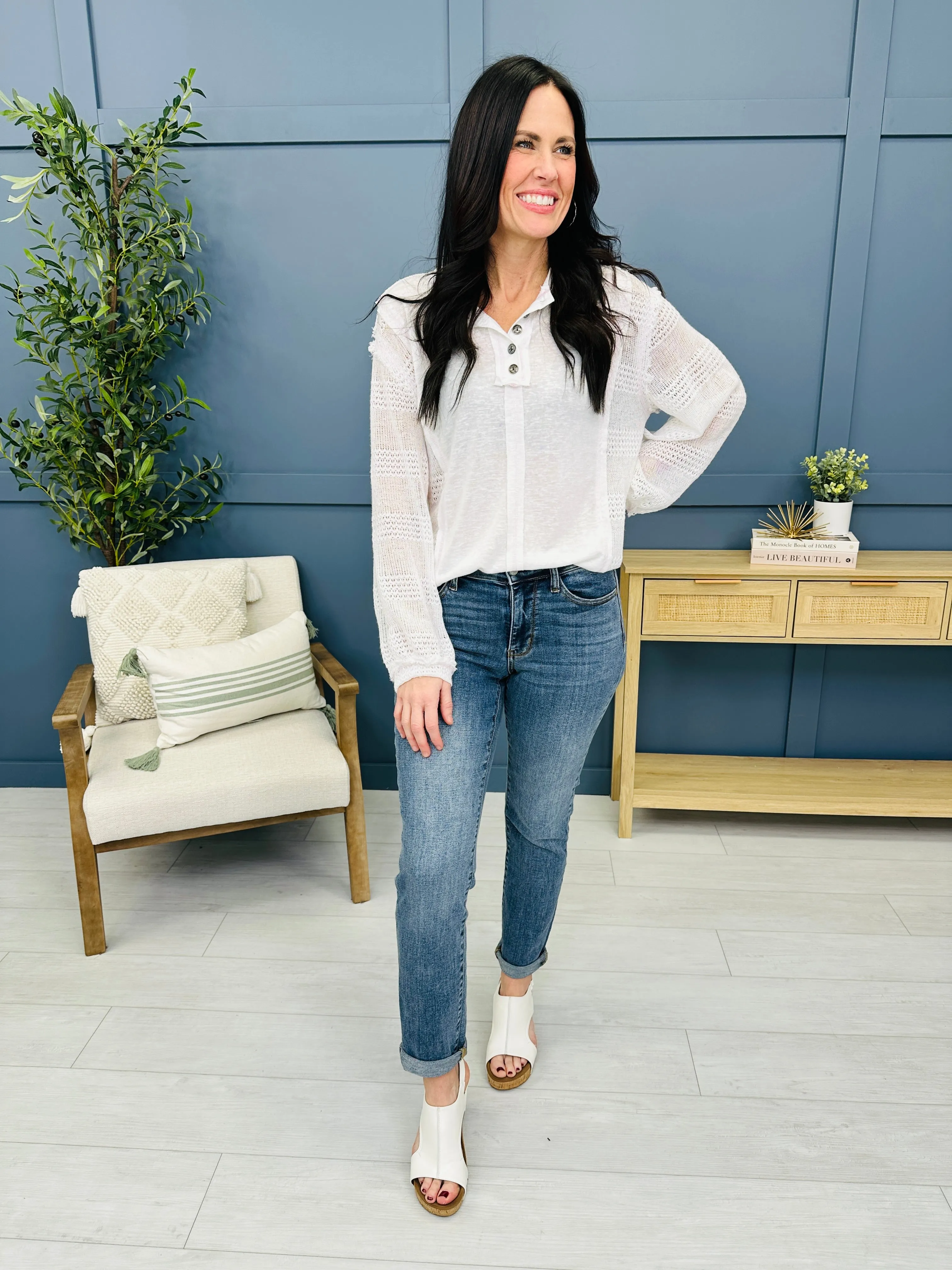 Judy Blue Instant Classic Slim Fit Jeans in Reg/Curvy