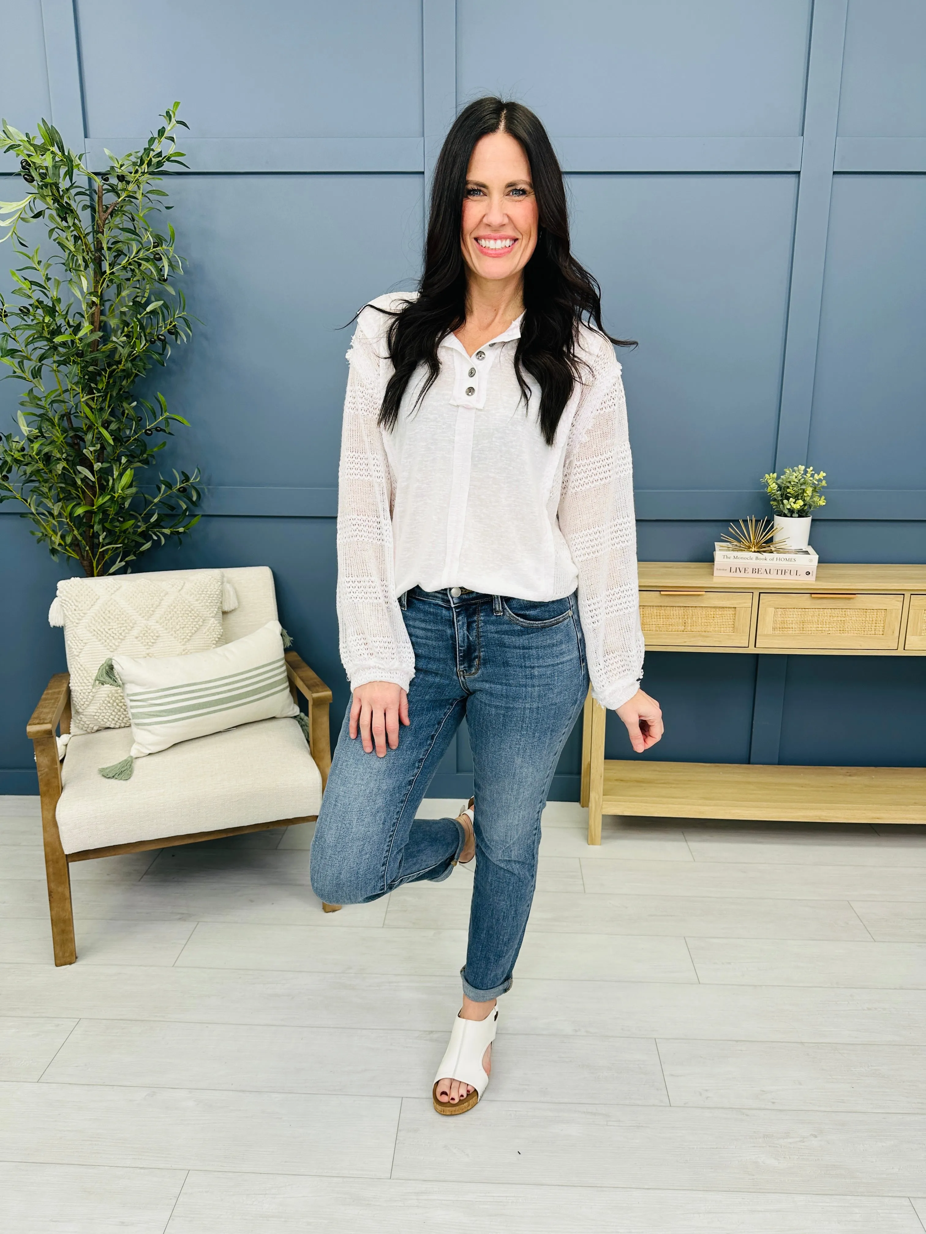 Judy Blue Instant Classic Slim Fit Jeans in Reg/Curvy
