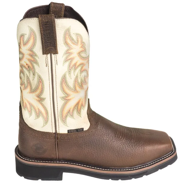 JUSTIN DRLLR STEEL TOE PULL-ON - SE4684