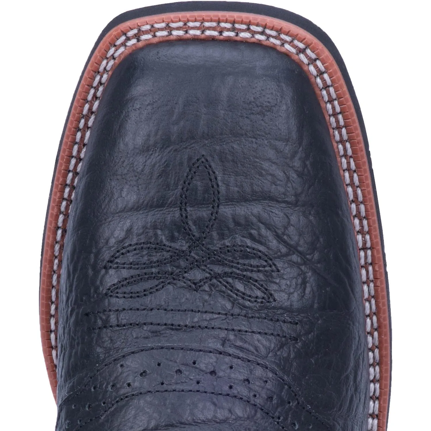 Laredo Men's Topeka Black Leather Cowboy Boots 7824