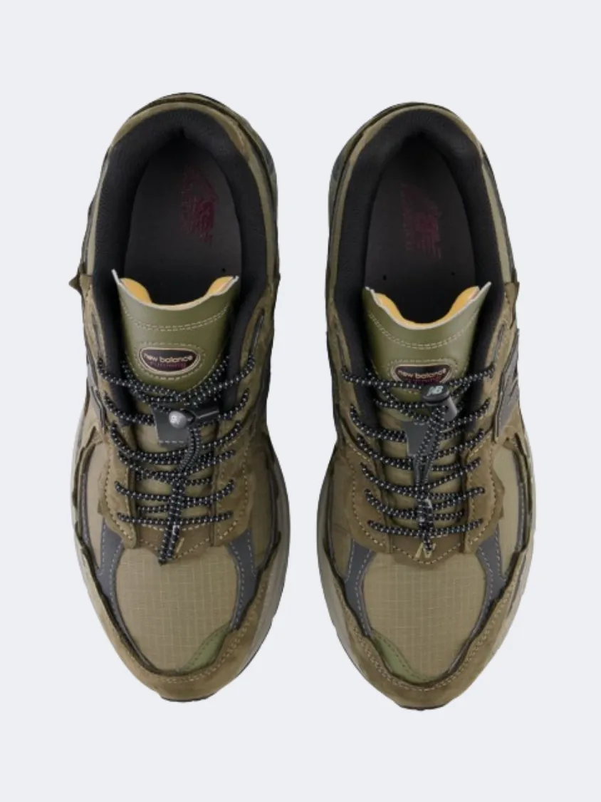 New Balance 2002R Men Lifestyle Shoes Dark Moss/Black