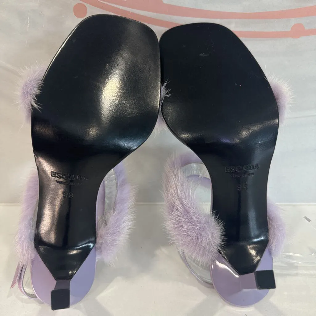 NEW VintageFur Kitten Heels