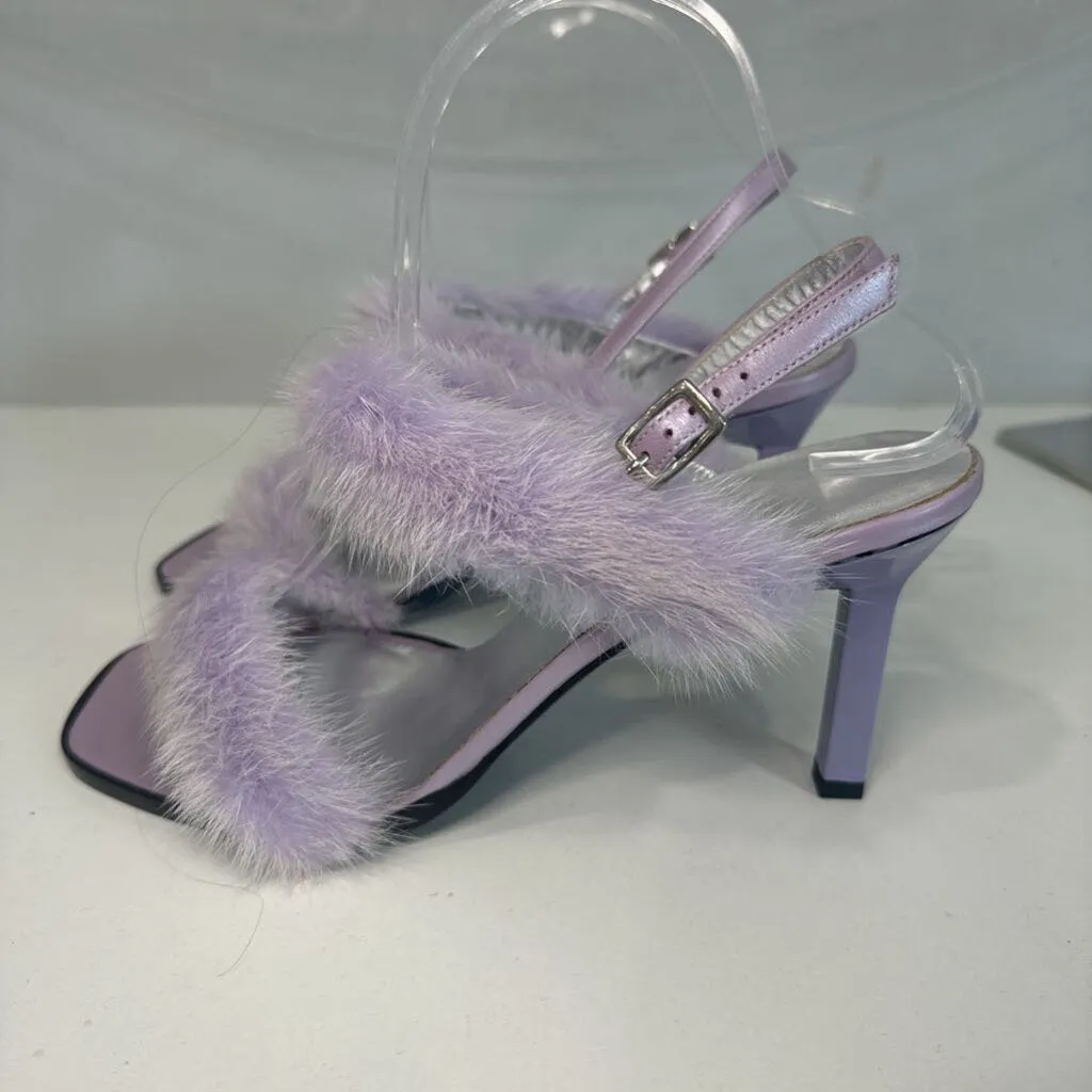 NEW VintageFur Kitten Heels